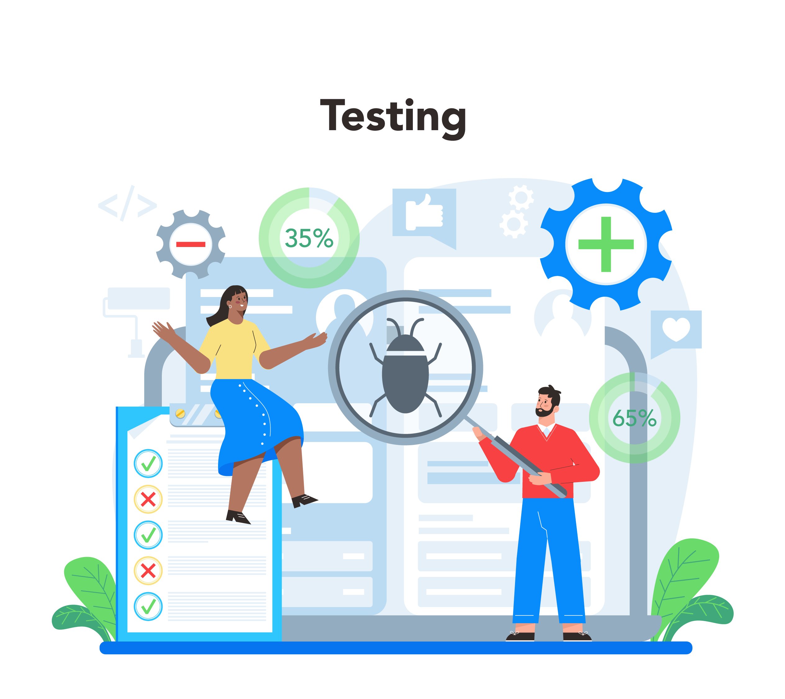 Testes automatizados: Os diferentes tipos de testes de software